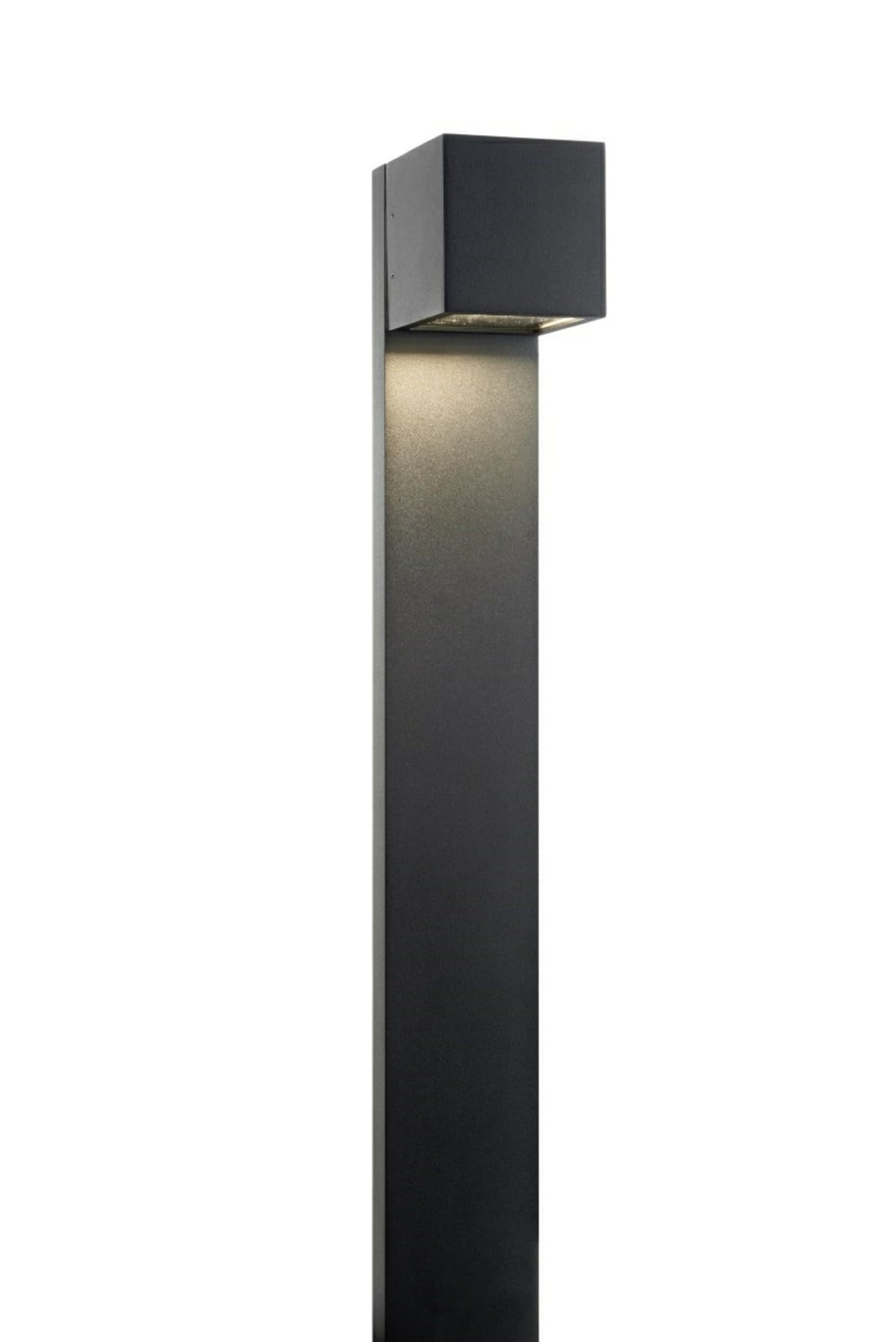 Lámpara exterior LED Cube Stand, color negro - LIGHT-POINT - Terraza - Aluminio