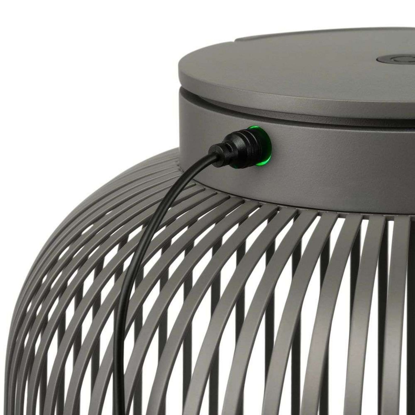 Lito Portable LED Lámpara Exteriores M Granite Gray - Blomus - Terraza - Aluminio