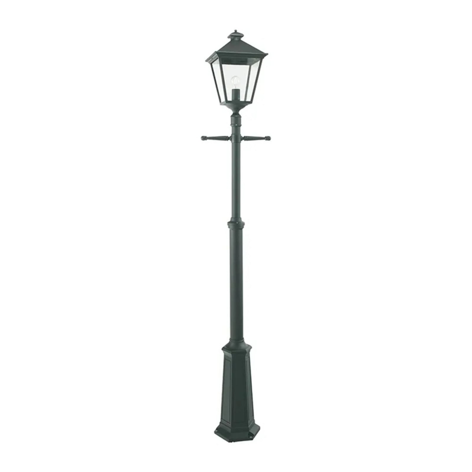 London 1 Lámpara Exterior tipo Farola Negro - Norlys - Terraza - Aluminio
