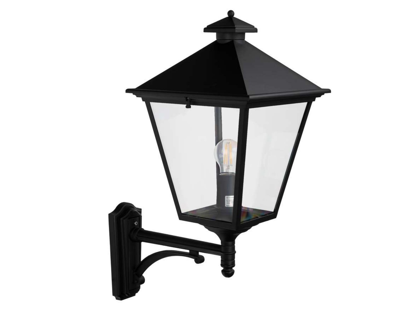 London Up Aplique Exterior Grande Negro - Norlys - Terraza - Aluminio