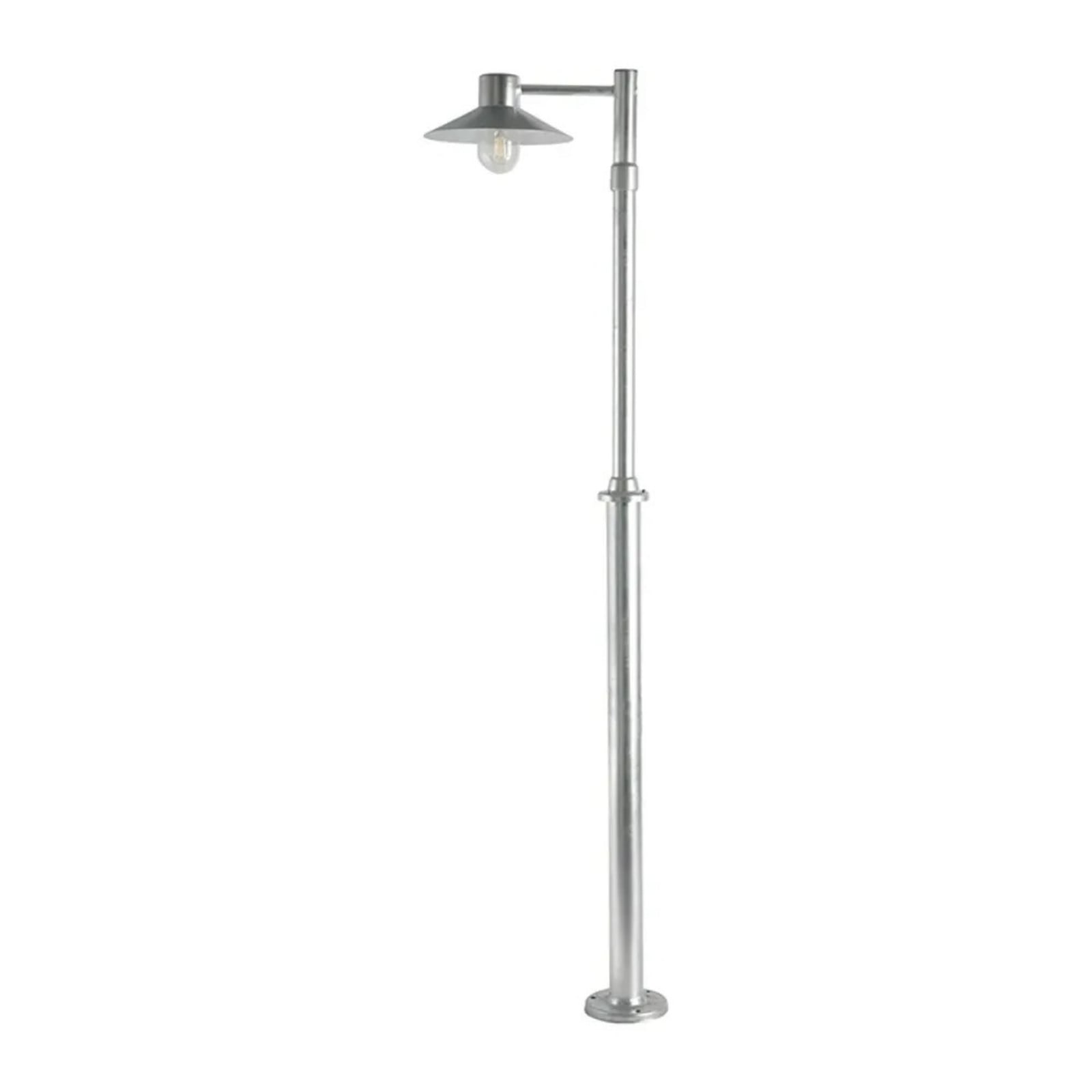 Lund 1 Lámpara Exterior tipo Farolatipo Farola Galvanizada - Norlys - Terraza - Aluminio