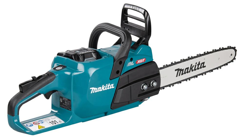 Makita Piła Łańcuchowa 40V XGT UC025GT101, Motosierra 35cm, Batería 5,0Ah, Potente y Ergonómica para Corte de Madera y Setos