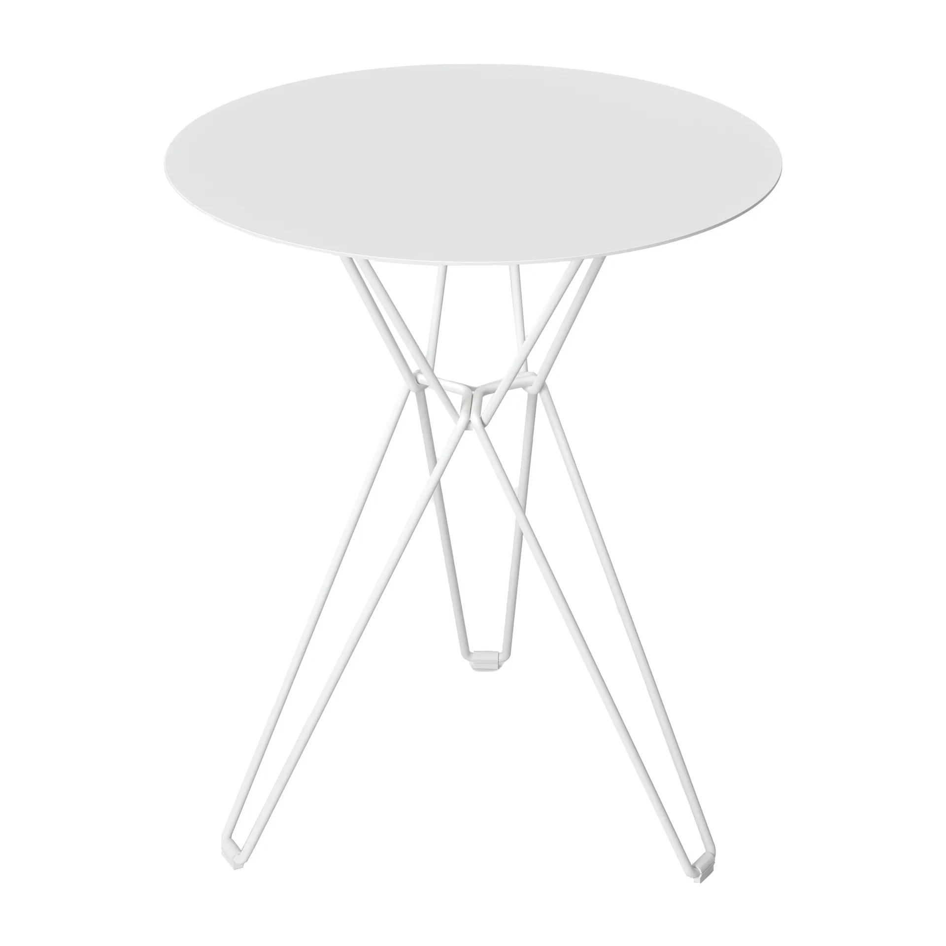 Massproductions Mesa de café Tio Ø60 cm White
