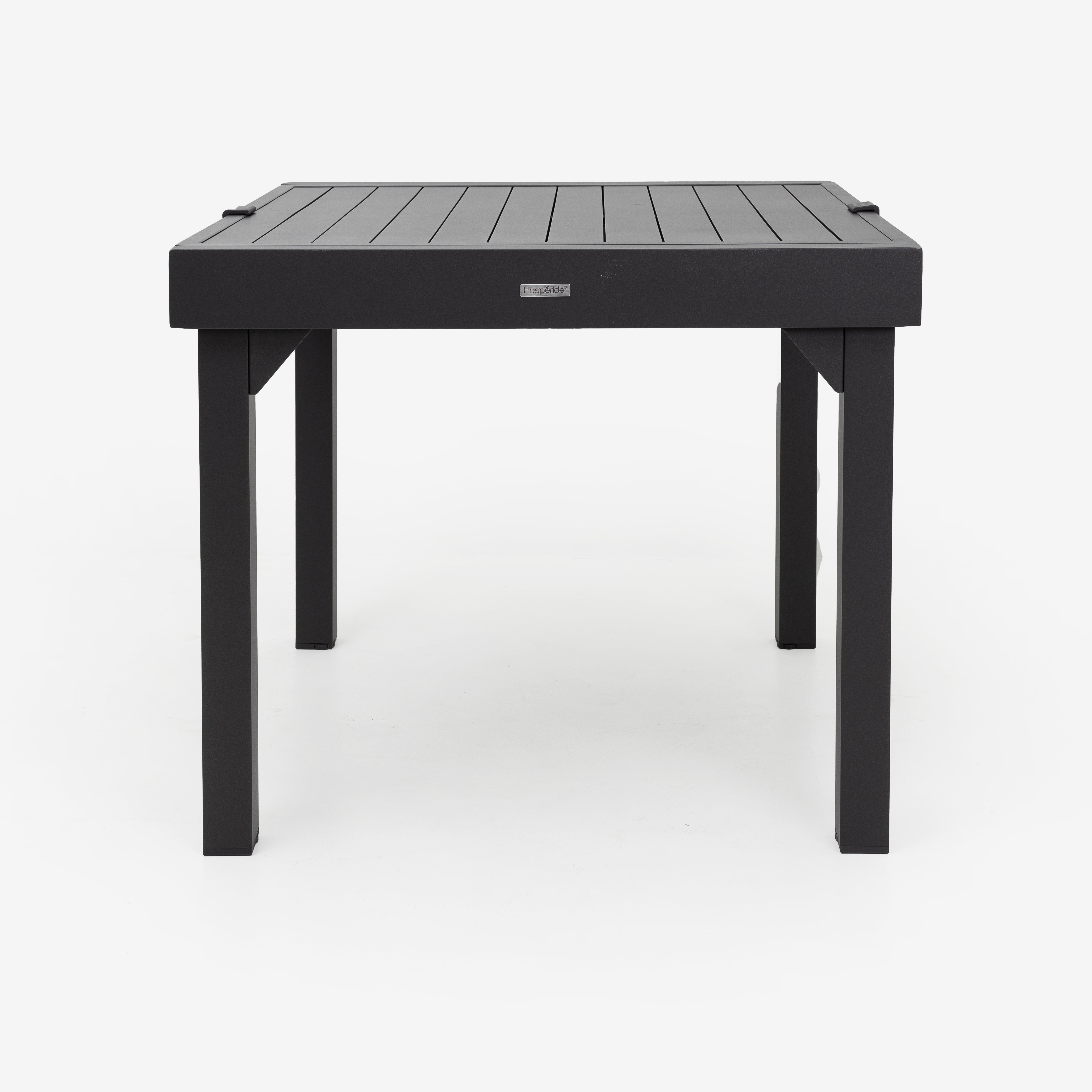 Mesa de jardín extensible de aluminio Flamin 90/180x90x75cm
