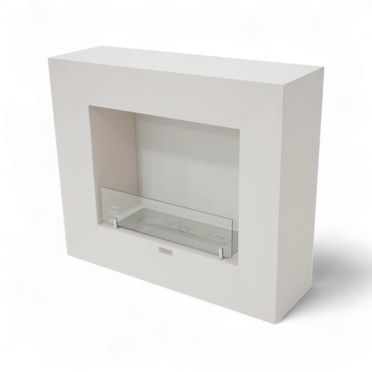 MILANO Chimenea de Bioetanol – Blanco Crema