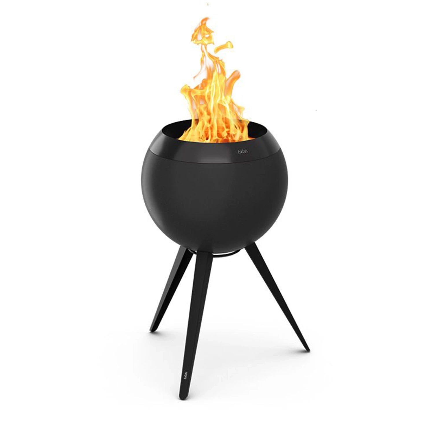 Moon 45 alto All black - Brasero para exterior