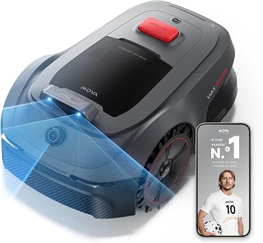 MOVA ViAX 500 Robot cortacésped LiDAR de 360° + Visión Dual con IA
