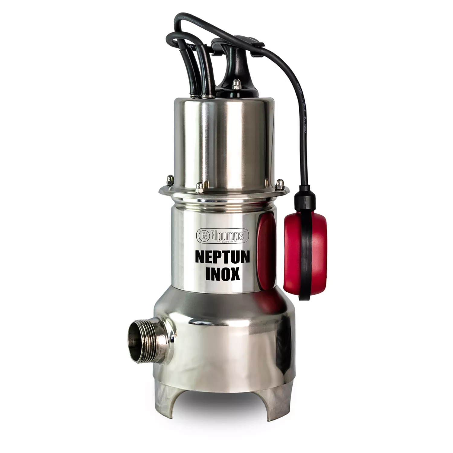 NEPTUN INOX Bomba de agua sucia, 800 W, 15.000 l/h