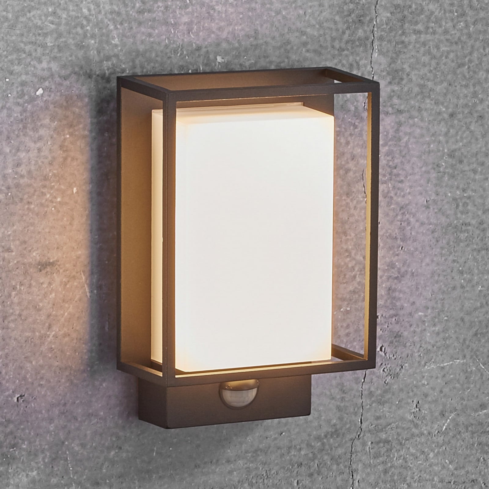 Nestor Aplique de Pared w/Sensor Black - Nordlux - Moderno - Metal - Angular
