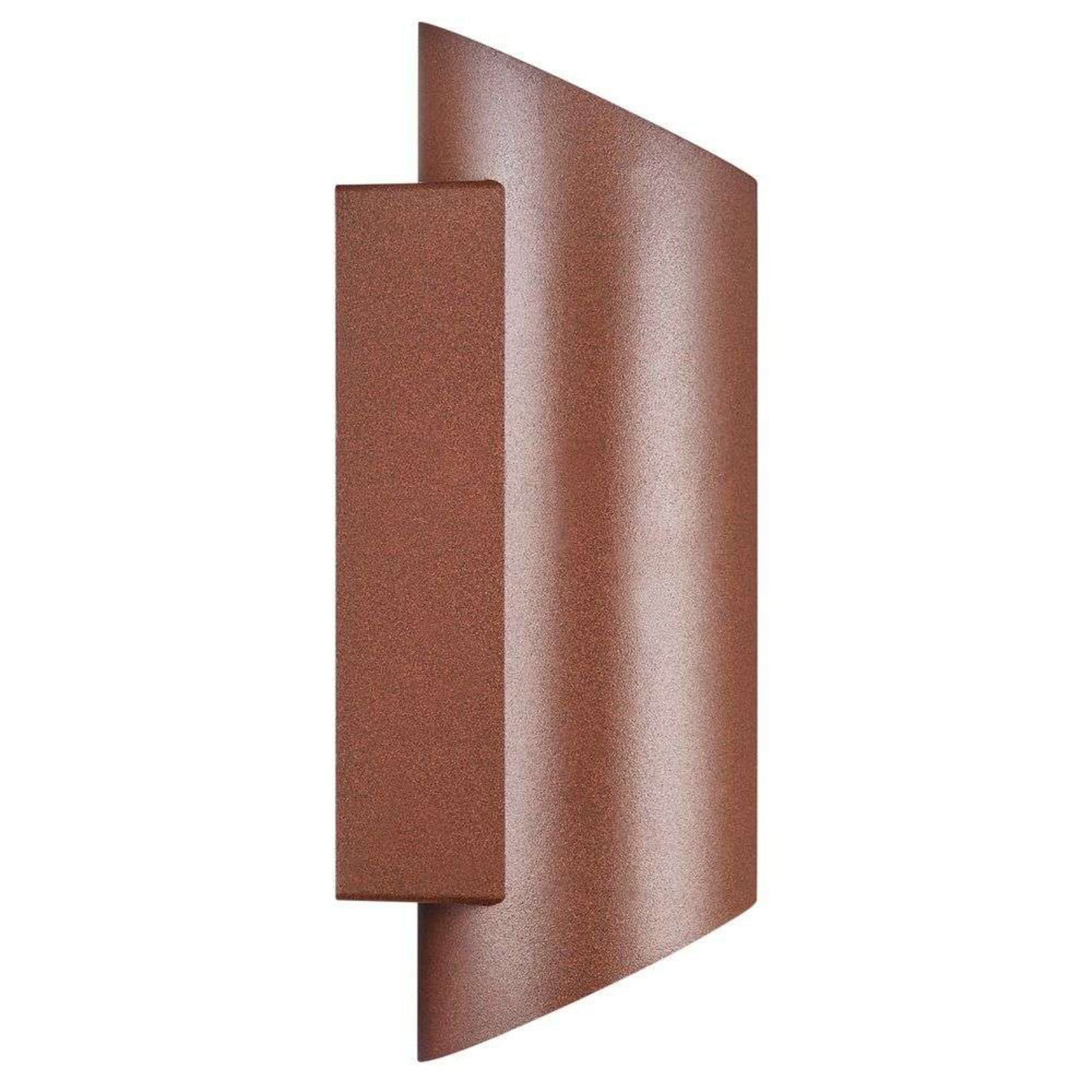 Nico Round 22 Aplique Exterior Rusty - Nordlux - Terraza - Aluminio