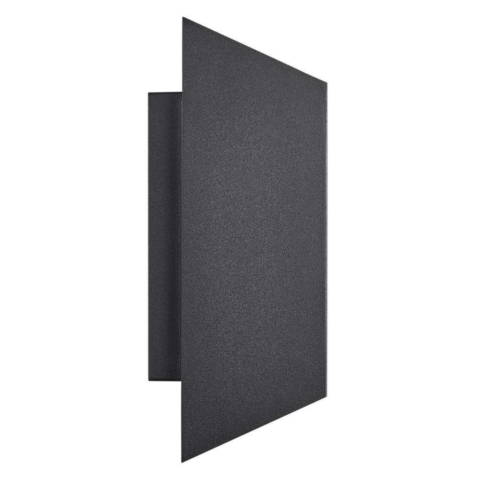 Nico Square 22 Aplique Exterior Black - Nordlux - Terraza - Aluminio
