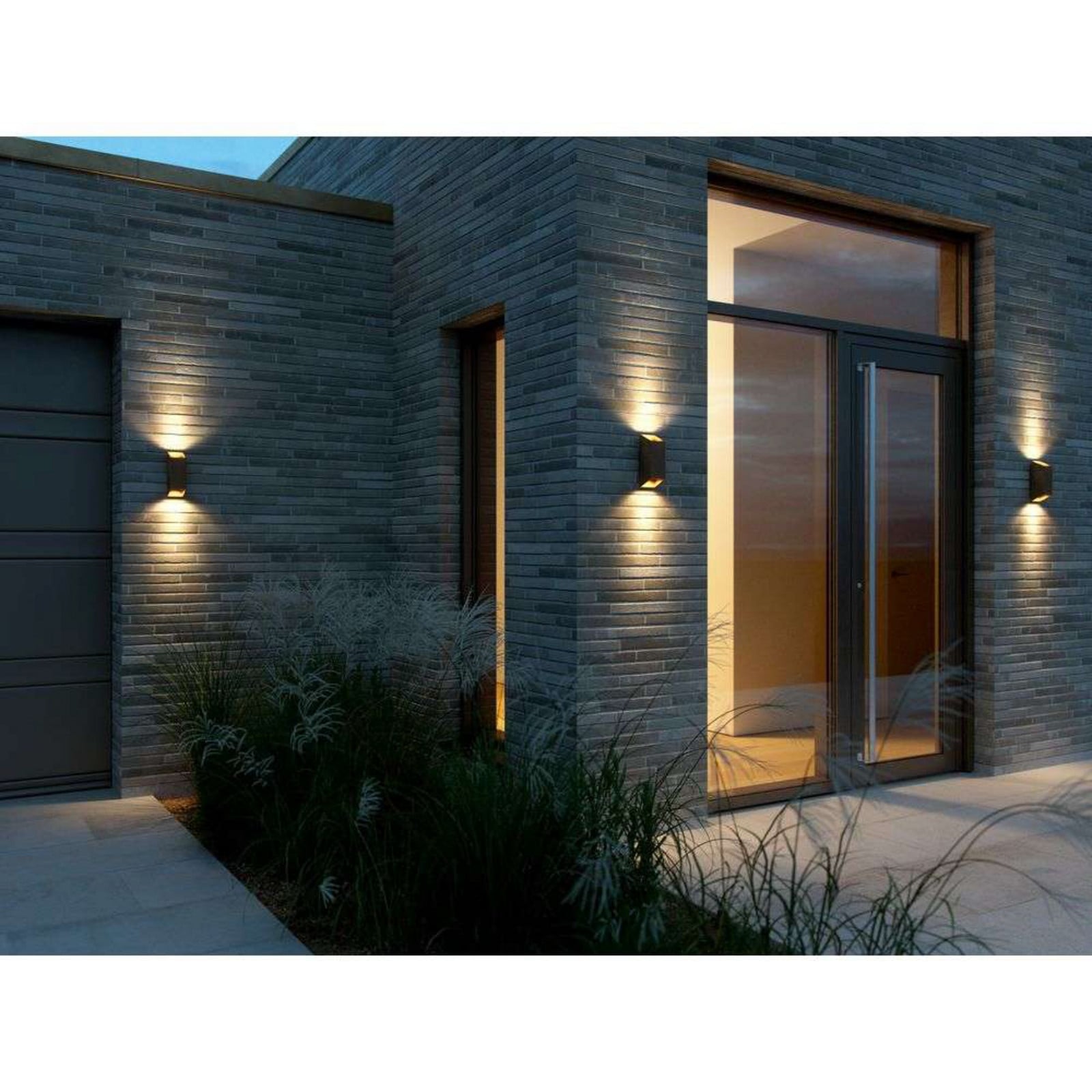 Nico Square 22 Aplique Exterior Rusty - Nordlux - Terraza - Aluminio
