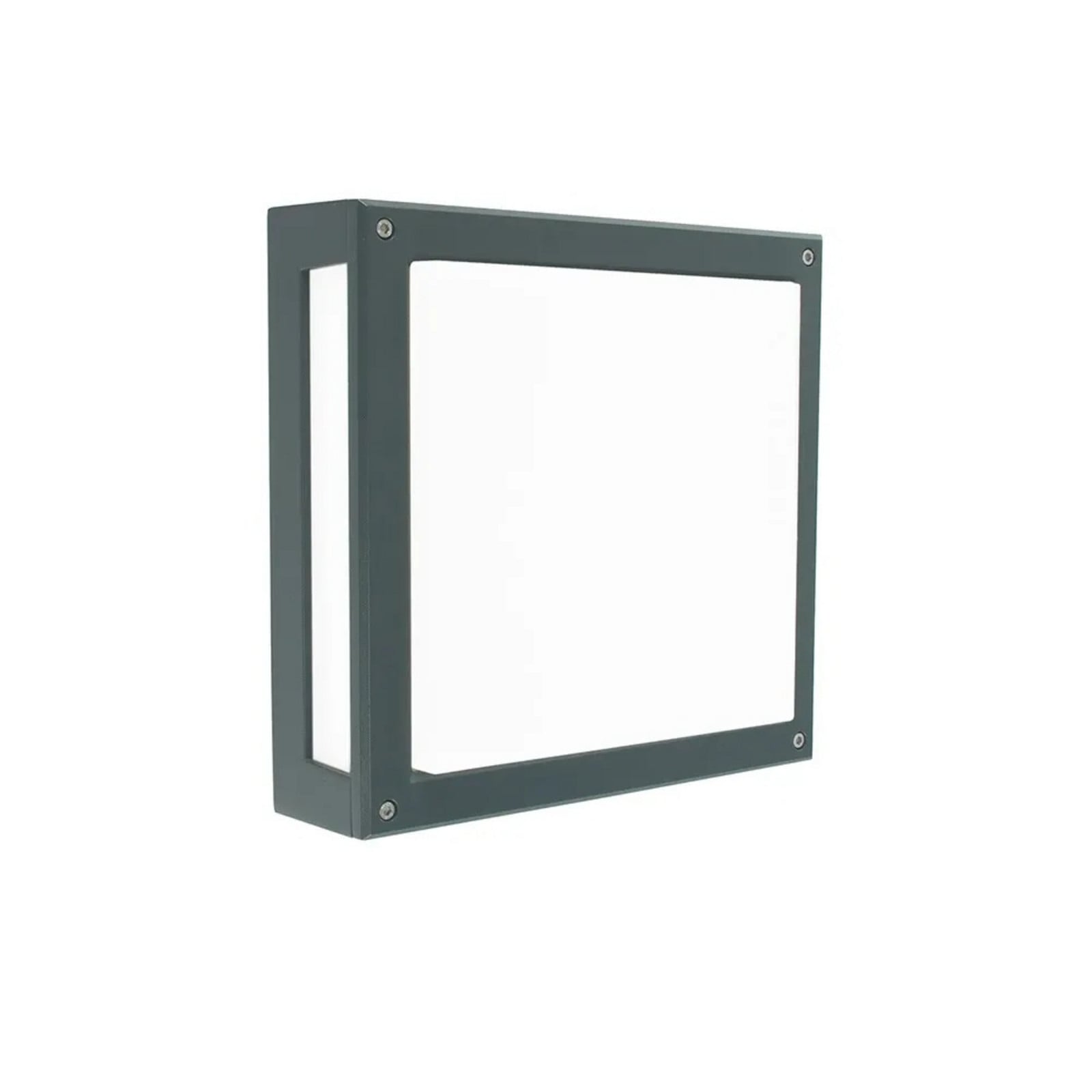 Nordly LED 11,3W Aplique Exterior Pared/Techo Grafito - Norlys - Terraza - Aluminio