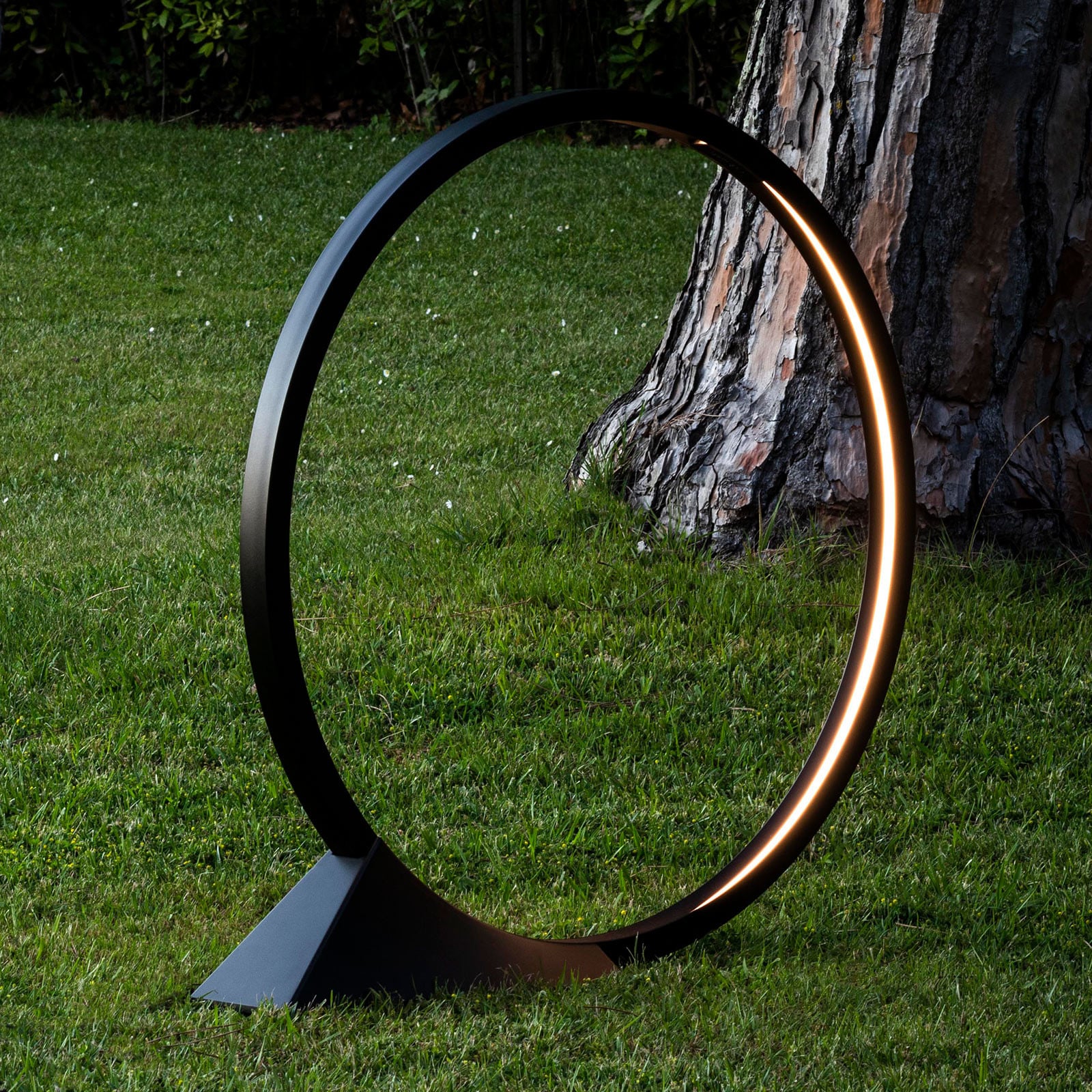 O Exterior Lámpara de Pie 3000K  Black - Artemide Artemide Architectural - Diseño - Plástico