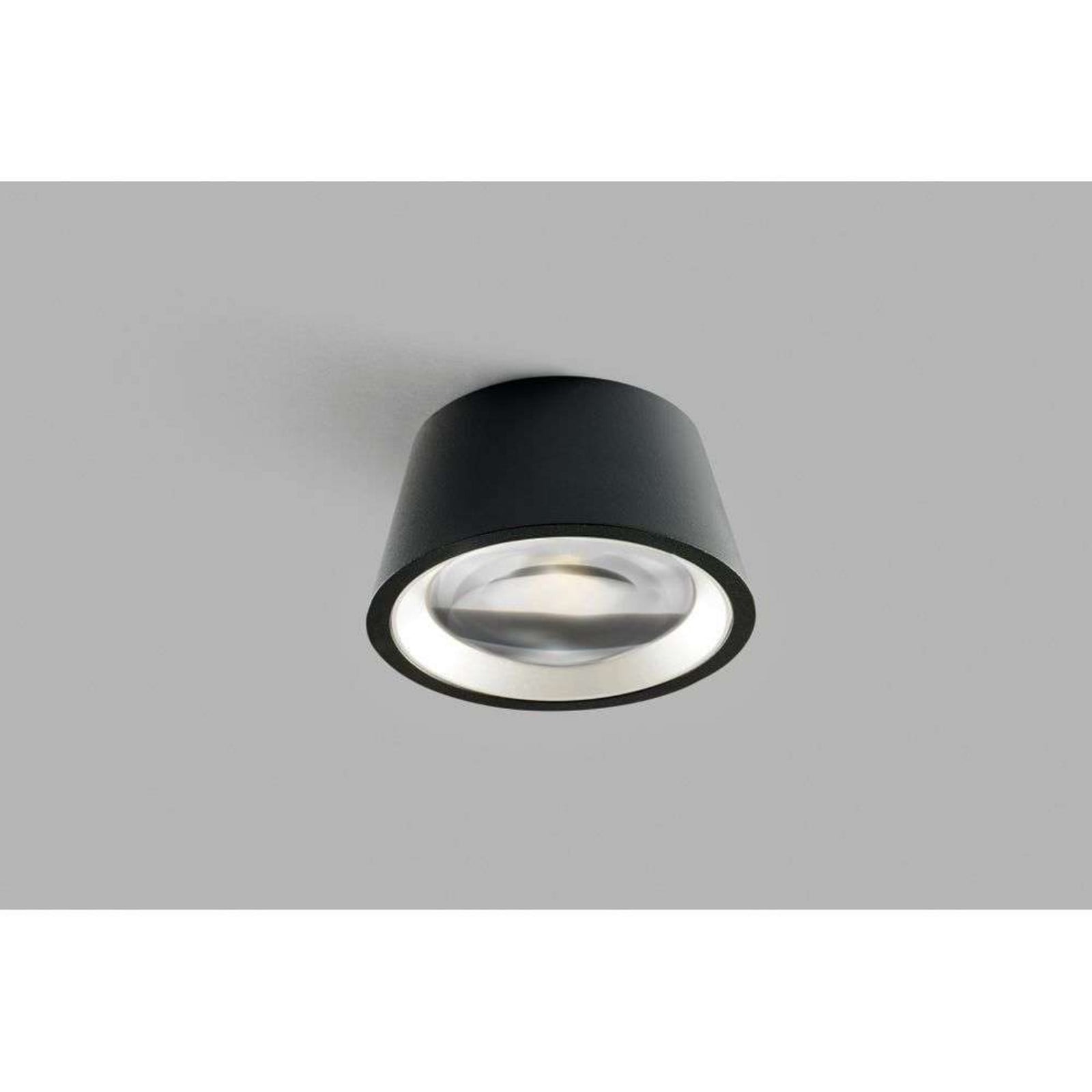 Optic Out 1 Empotrable 6W LED Negro - LIGHT-POINT - Sótano - Aluminio