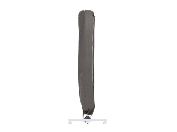 Perel Funda Protectora para sombrilla de hasta 4,5 m de diámetro, Color Gris, 250 cm x 64 cm