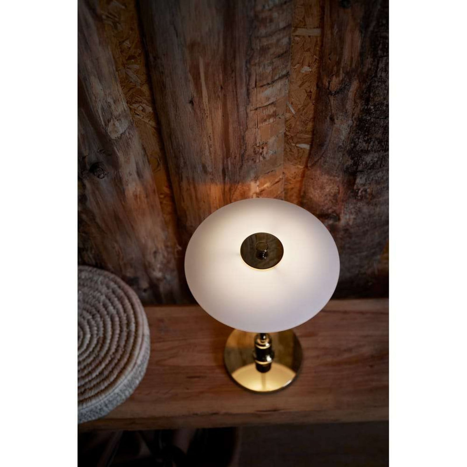 PH 2/1 Portable Lámpara de Sobremesa Brass Metallised - Louis Poulsen - Sala de estar / salón - Vidrio