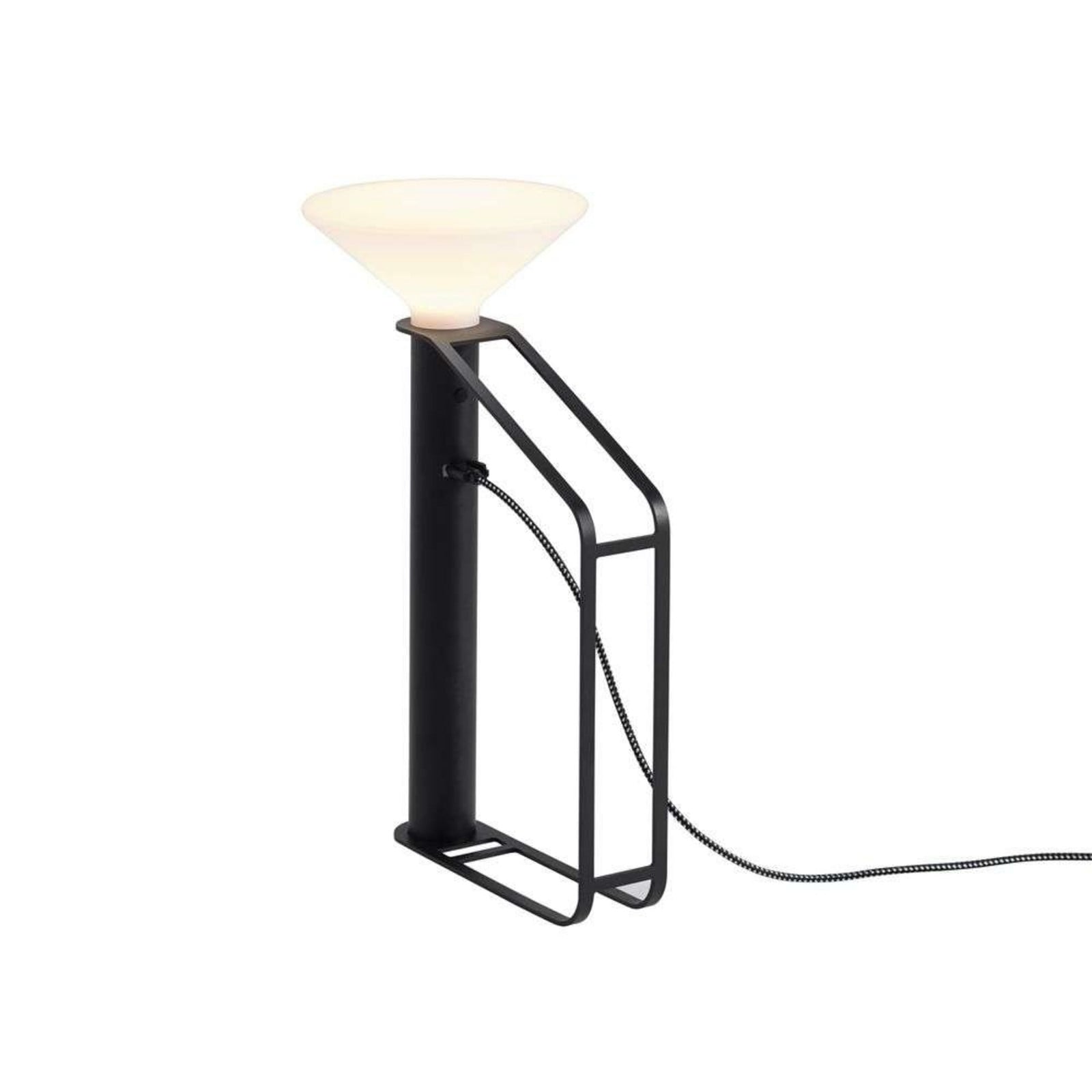Piton Lámpara de Sobremesa Portable Black - Muuto - Aluminio