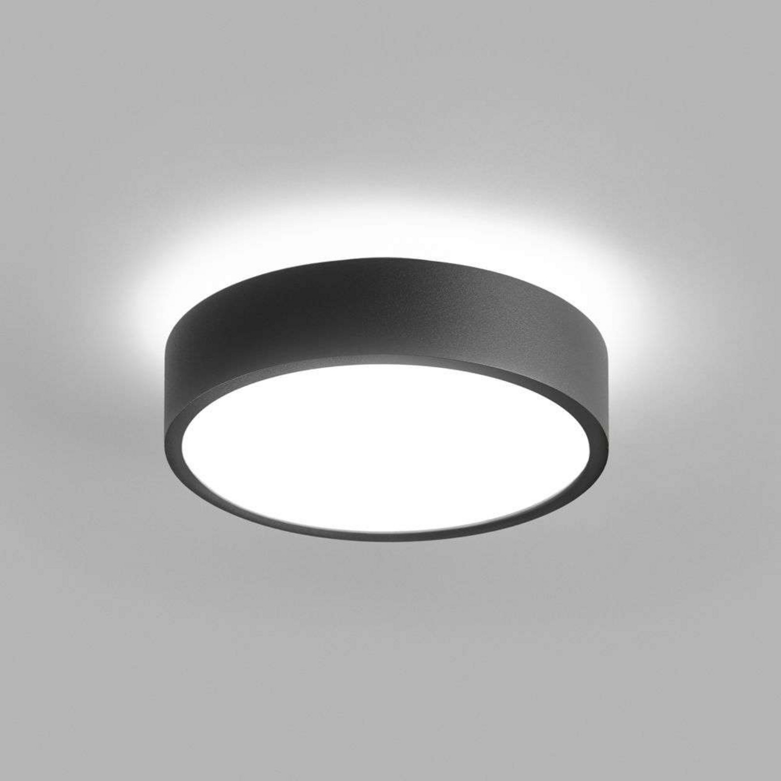 Plafón Shadow 2 IP54 2700/3000K Negro - LIGHT-POINT - Sala de estar / salón - Aluminio