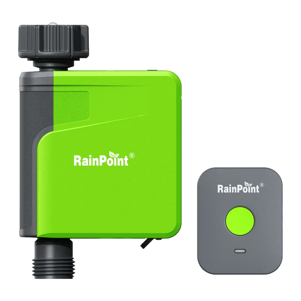 Programador de riego RainPoint Bluetooth 5.0 4 pilas AA HTV107B