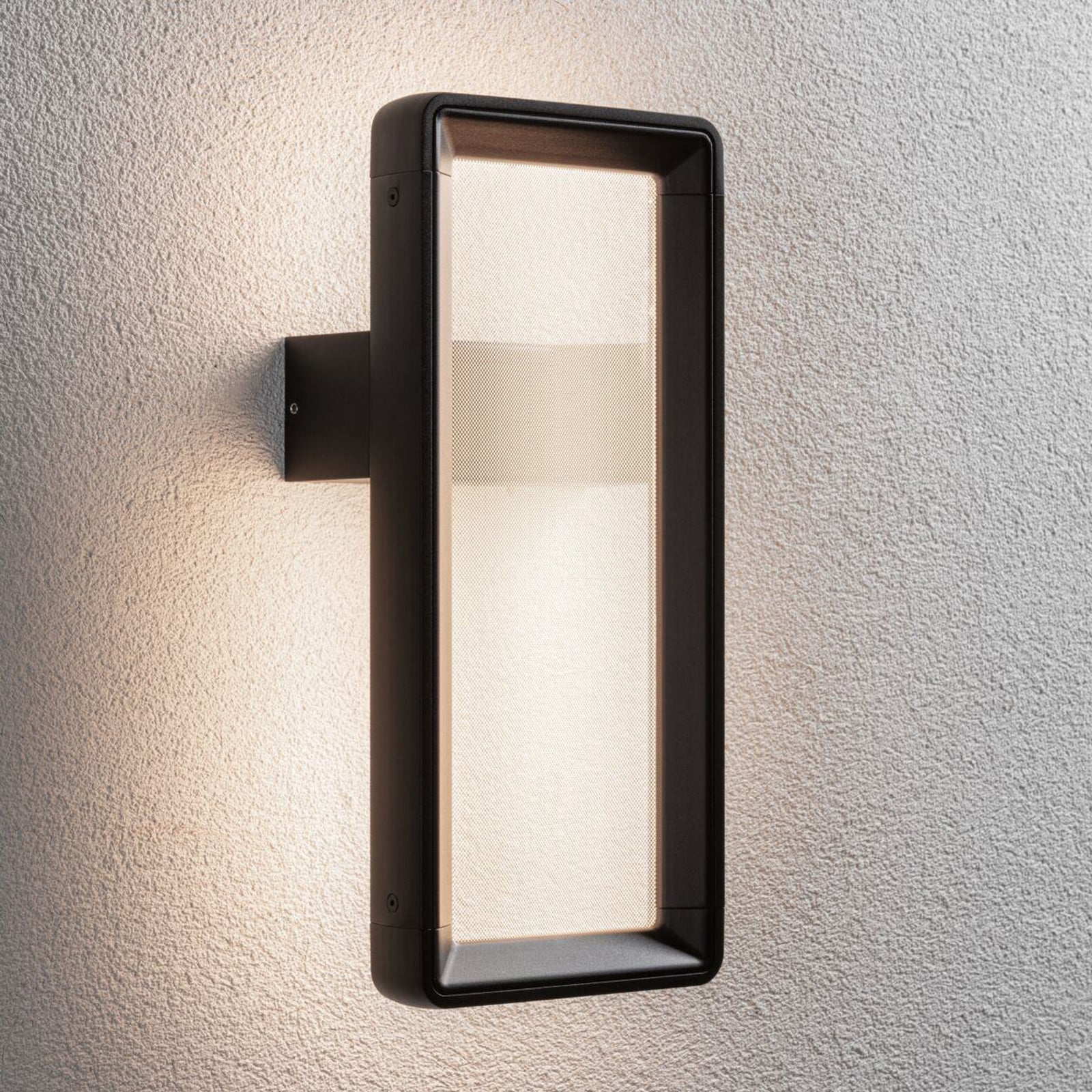Reana Aplique Exterior SWR Antracita - Paulmann - Moderno - Metal - Angular