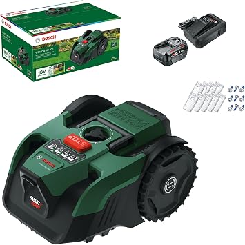 Robot cortacésped a batería VISIMOW18V-200 de Bosch