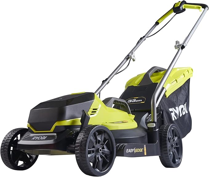 RYOBI - Cortacésped Eléctrico Inalámbrico a Batería 18V One+ Ø33cm