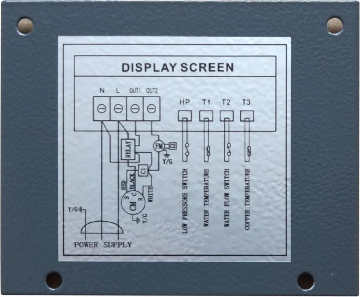 Schaltkastendeckel 1 für Steinbach Wärmepumpe Mini - 1 Stk