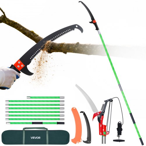 Sierra de pértiga manual VEVOR extensible para poda