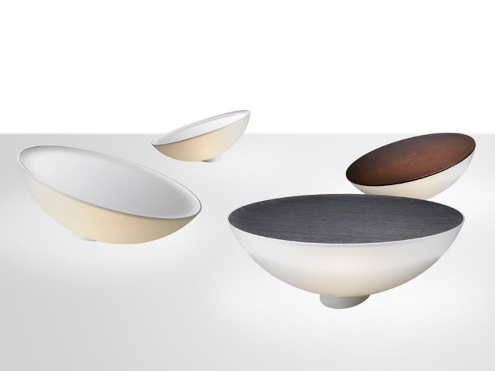 Solar Lámpara Exterior de Pie Marrone - Foscarini - Terraza - Plástico
