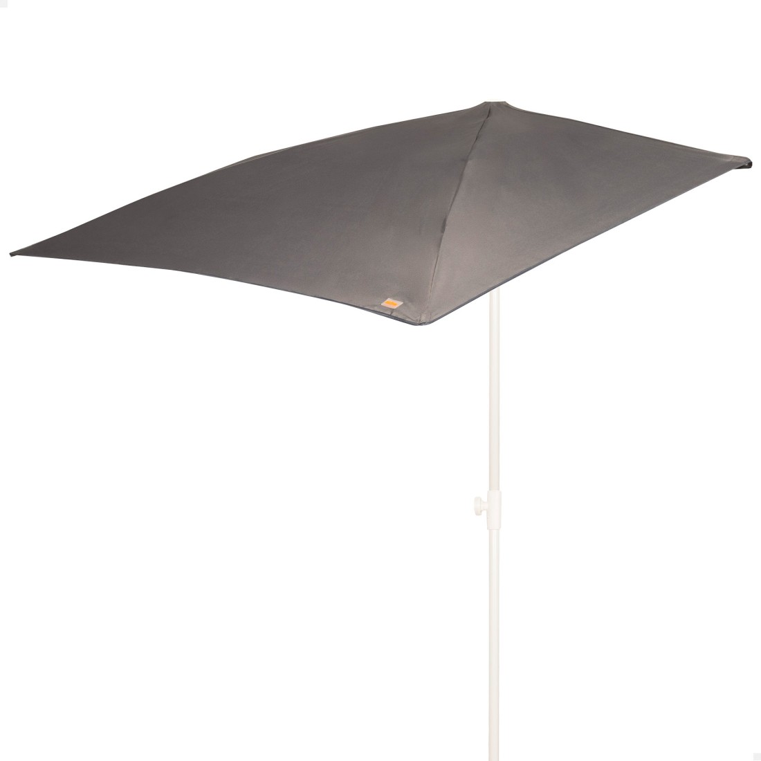 Sombrilla de pared rectangular 160x100 cm gris