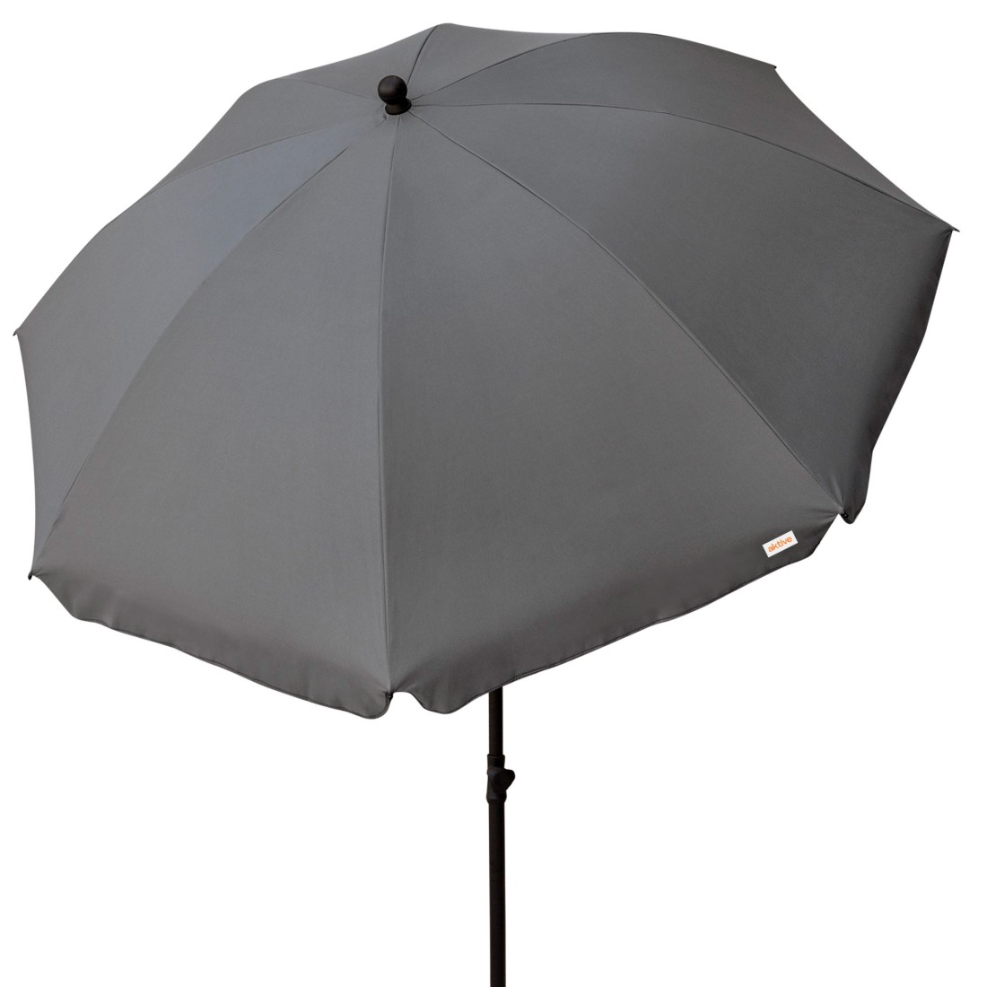 Sombrilla jardín inclinable 240 cm uv30 gris