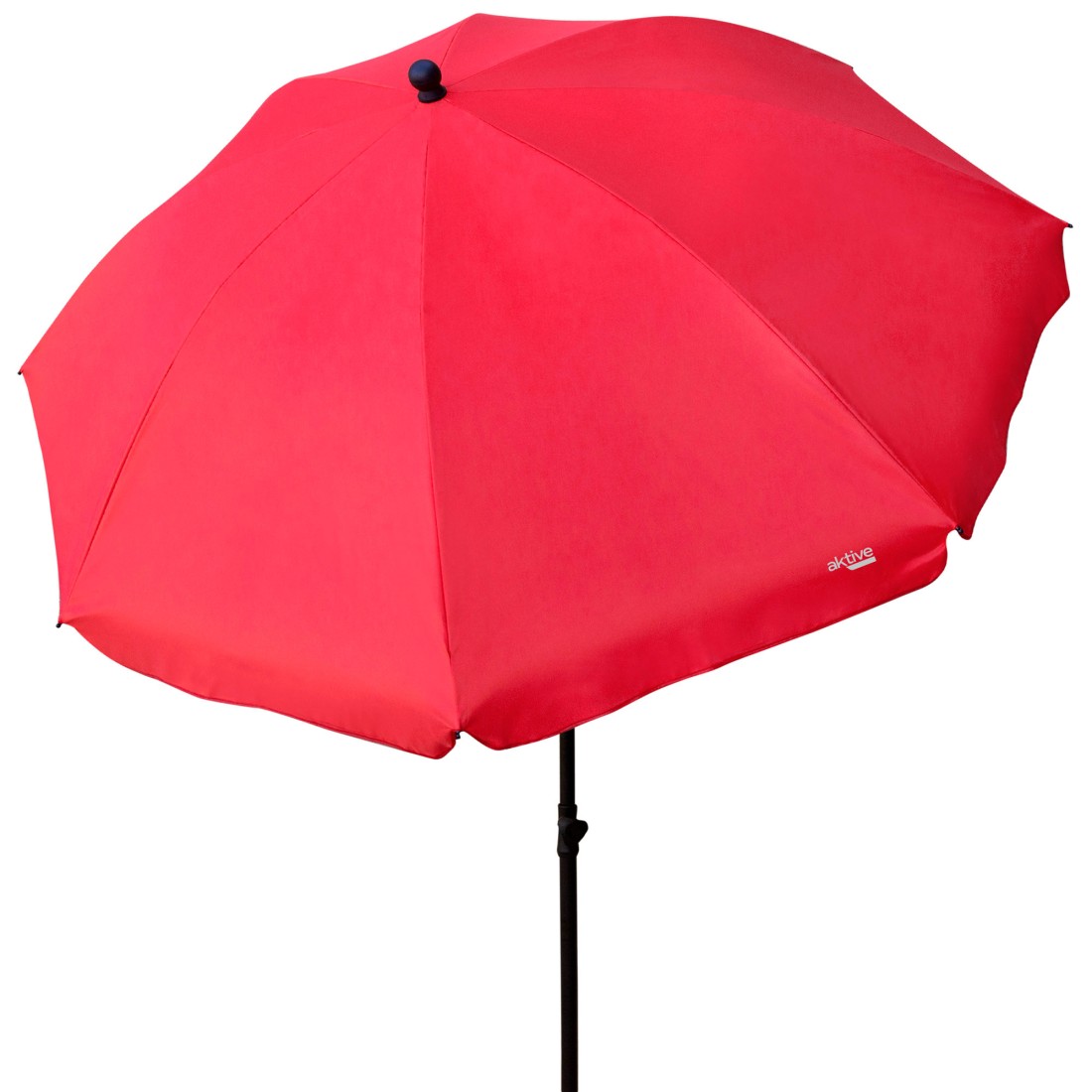Sombrilla jardín inclinable 240 cm uv30 rojo