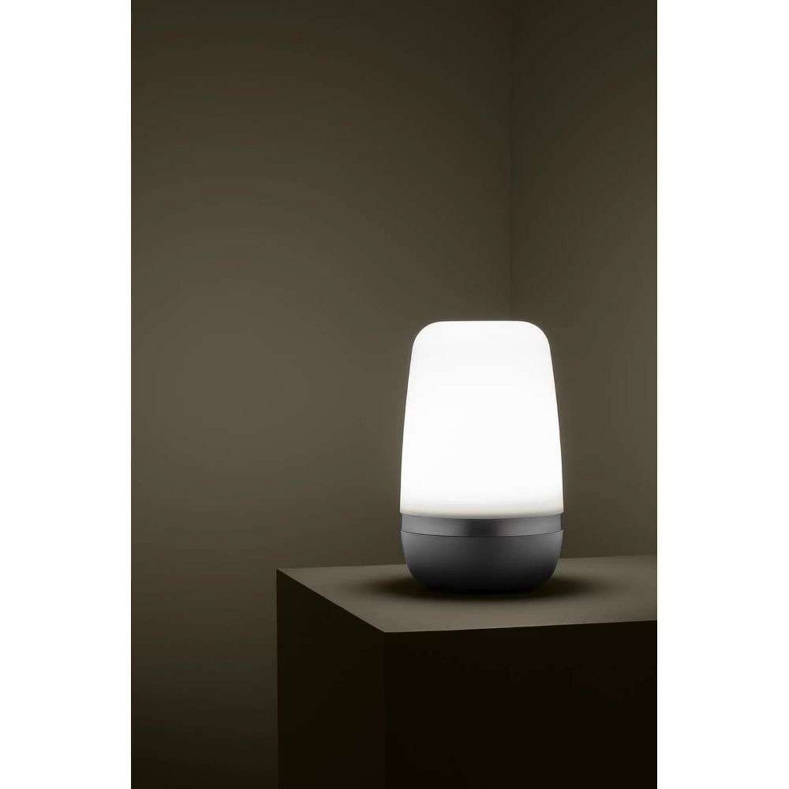 Spirit Portable Lámpara Exteriores XL Platinum Gray - Blomus - Terraza - Plástico