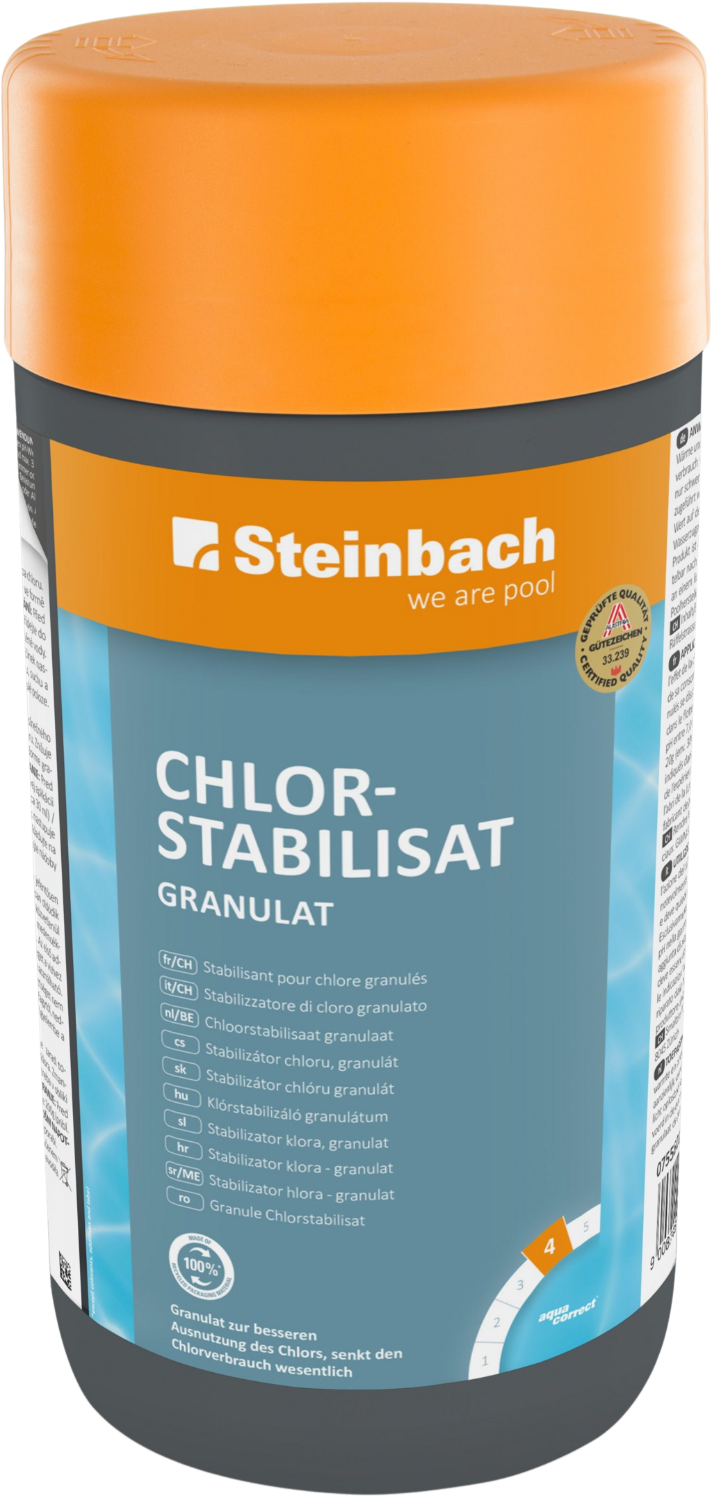 Steinbach Chlorstabilisat Granulat - 1 kg