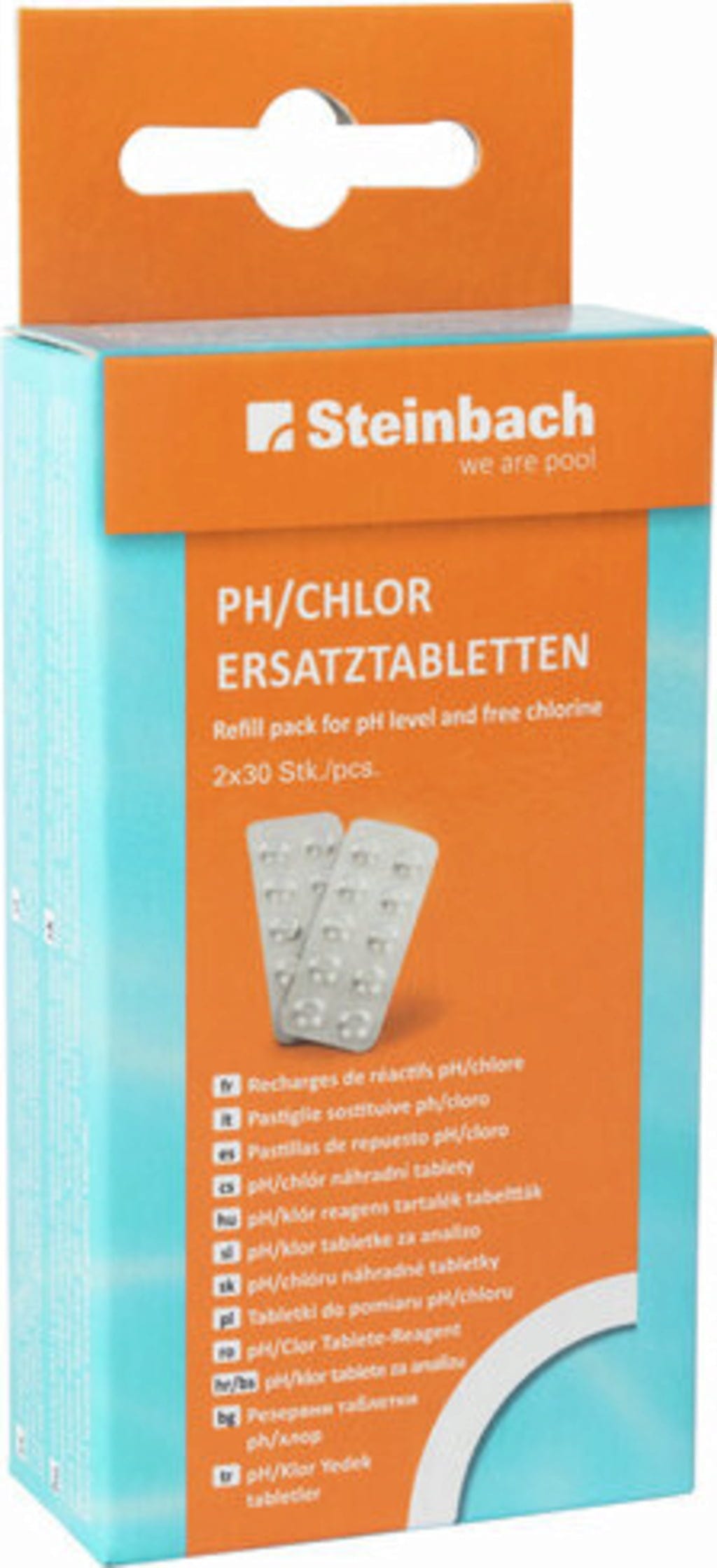 Steinbach Nachfüllpackung für ph- Wert und freies Chlor - 1 Stk.