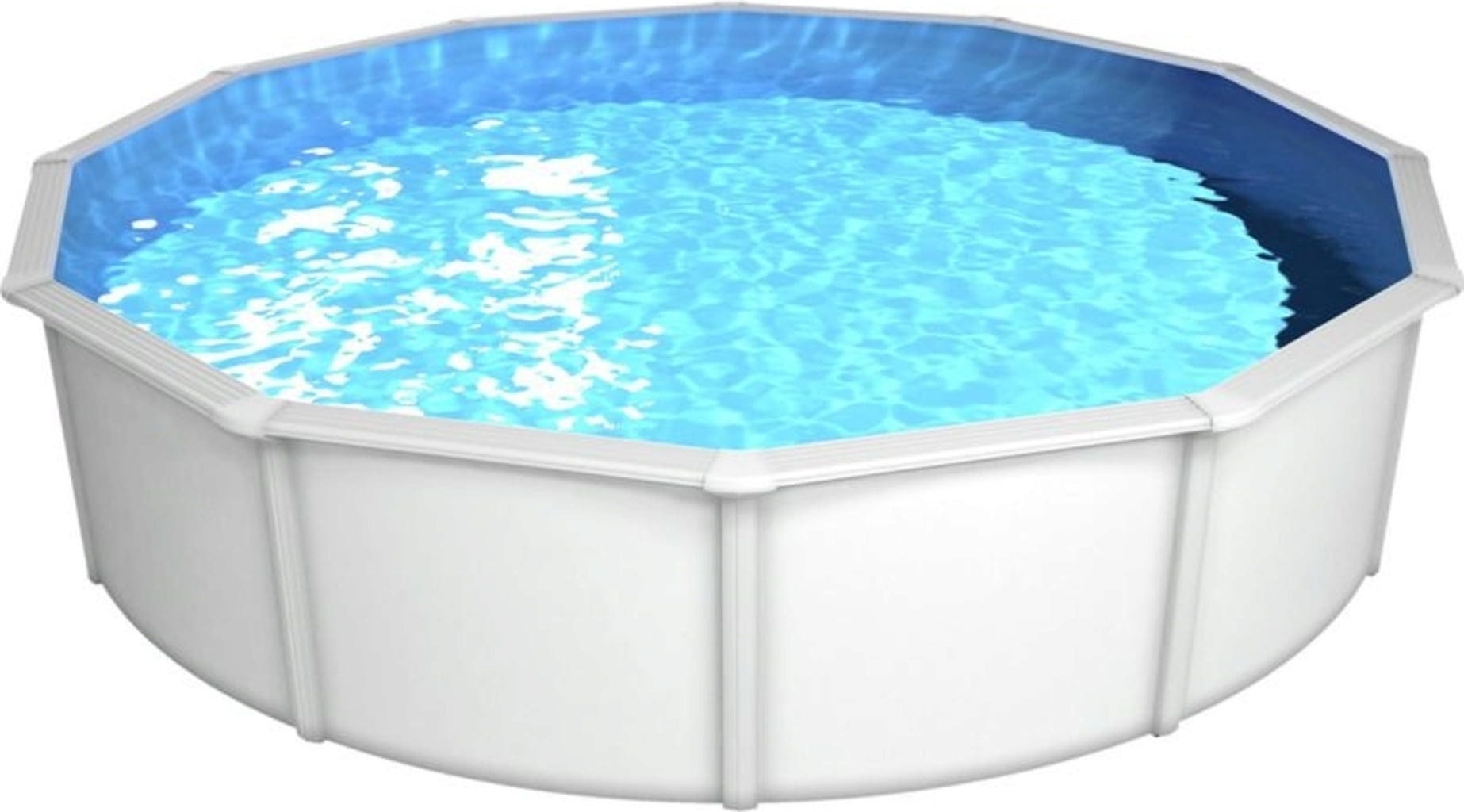 Steinbach Nouvo Pool de Luxe II Ø 360 x 120 cm - Weiß/Blau