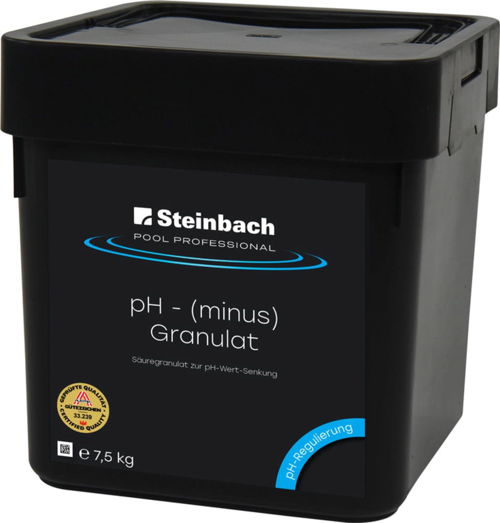Steinbach Pool Professional pH Minus Granulat - 7,50 kg