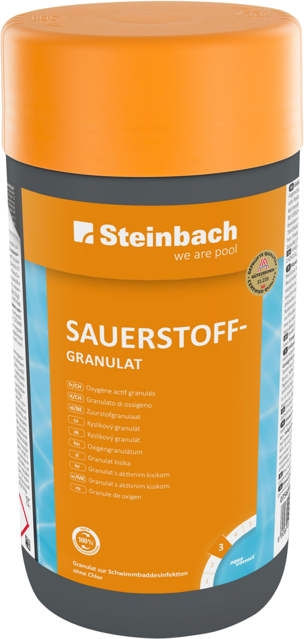 Steinbach Sauerstoffgranulat - 1 kg
