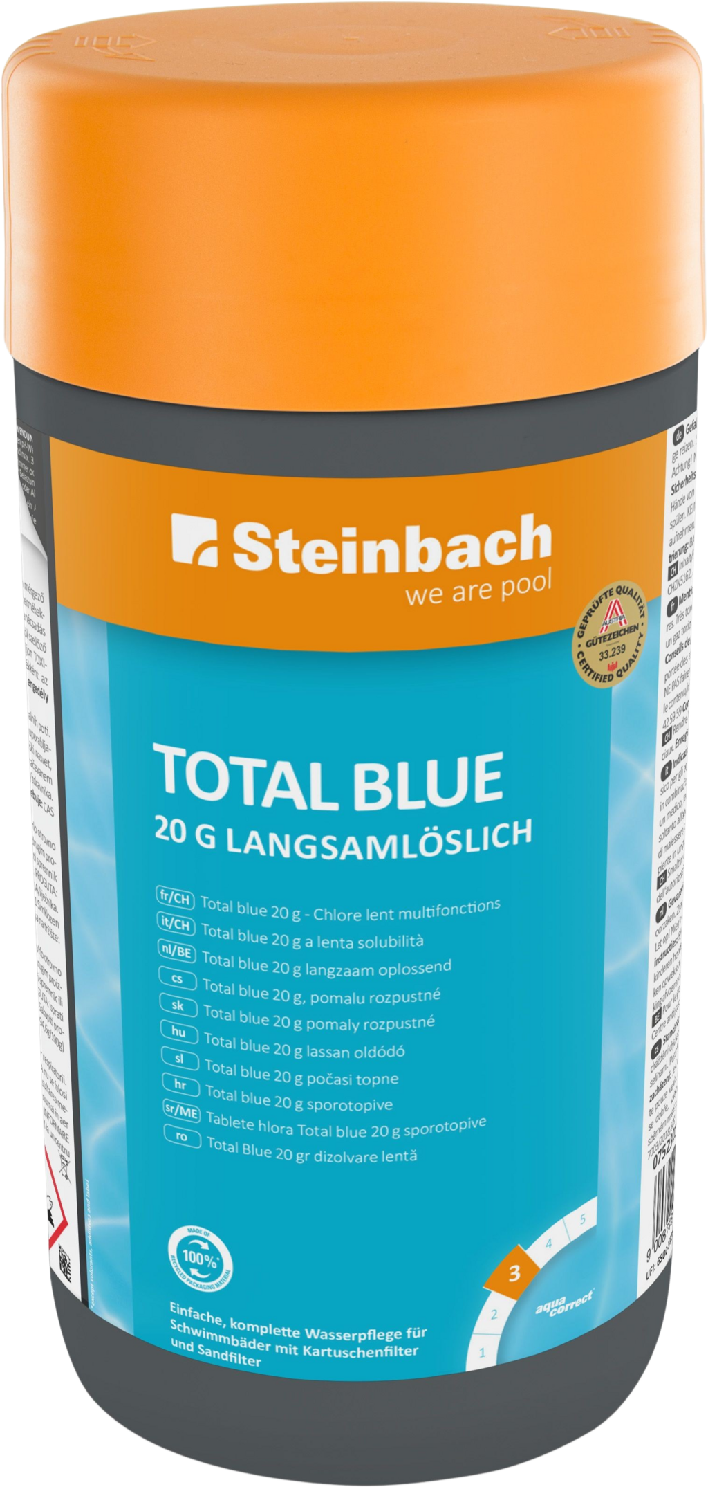 Steinbach Total Blue 20g Multifunktionstablette - 1 kg