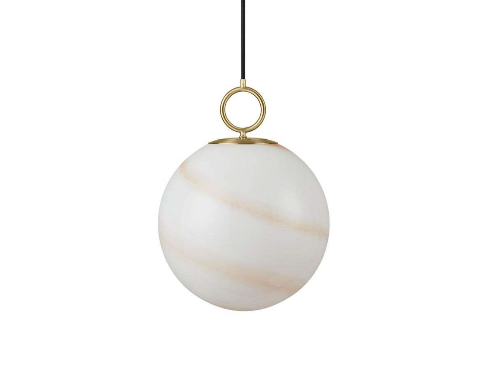 Stockholm Lámpara Colgante Ø30 Marble Brown - Halo Design - Sala de estar / salón - Vidrio