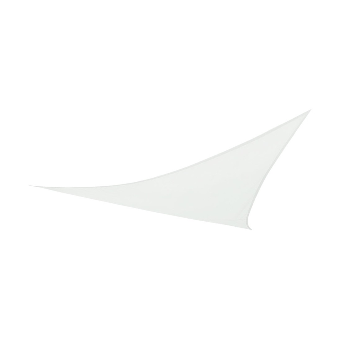 Toldo sombreo triangular 360x360x360 cm blanco