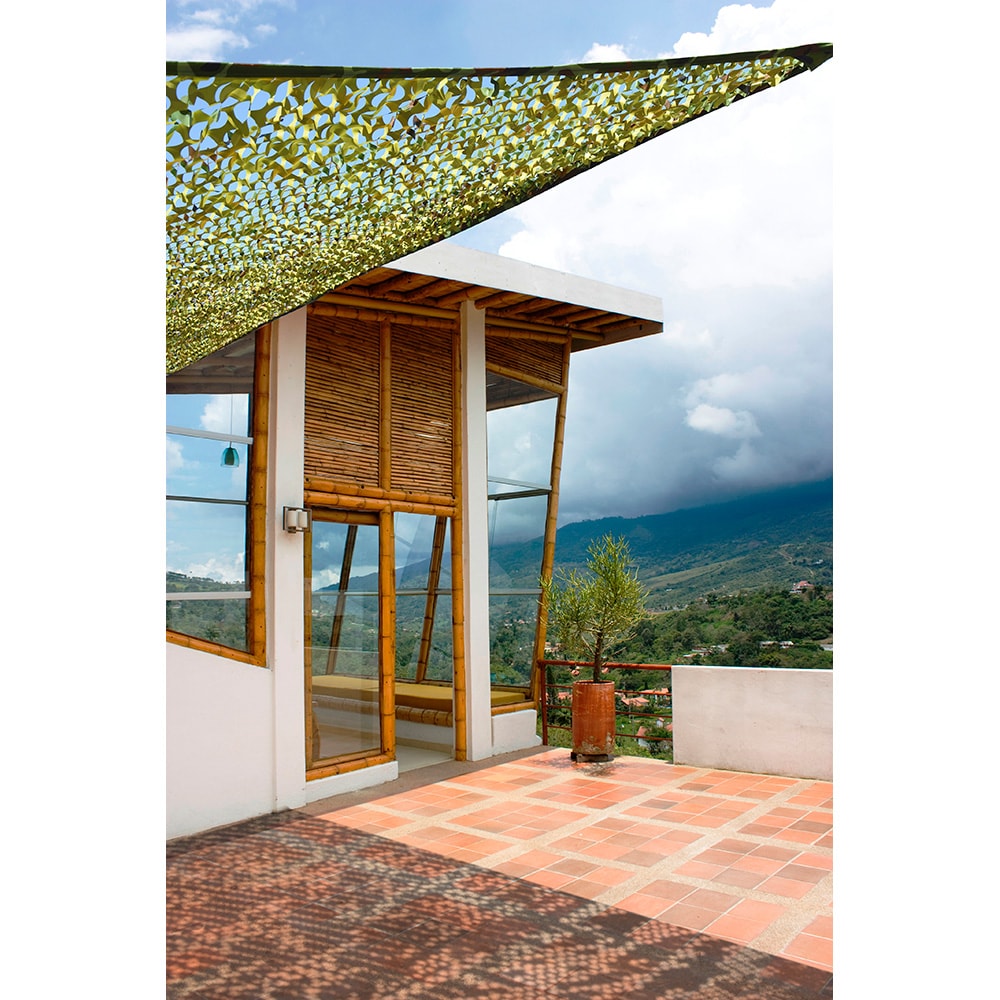 Toldo Vela de Sombra Rectangular Faura Verde Militar 3 x 4 m Reversible Camuflaje - Marca: Faura - EAN: 8431978450542