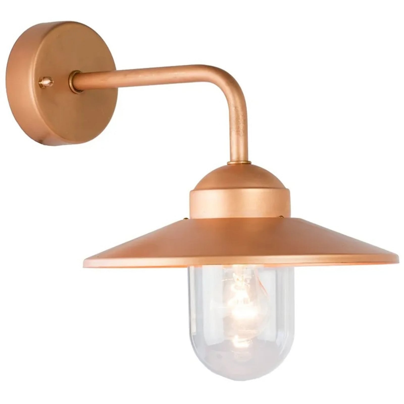 Vansbro Aplique Pared Exterior Cobre - Norlys - Terraza - Metal