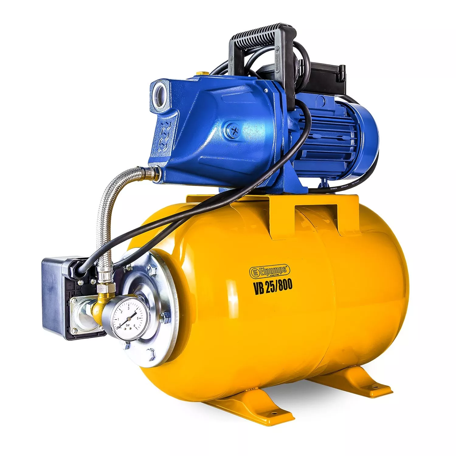 VB 25/800 Grupo de presión, 800 W, 3.600 l/h, 4,0 bar, 25 L