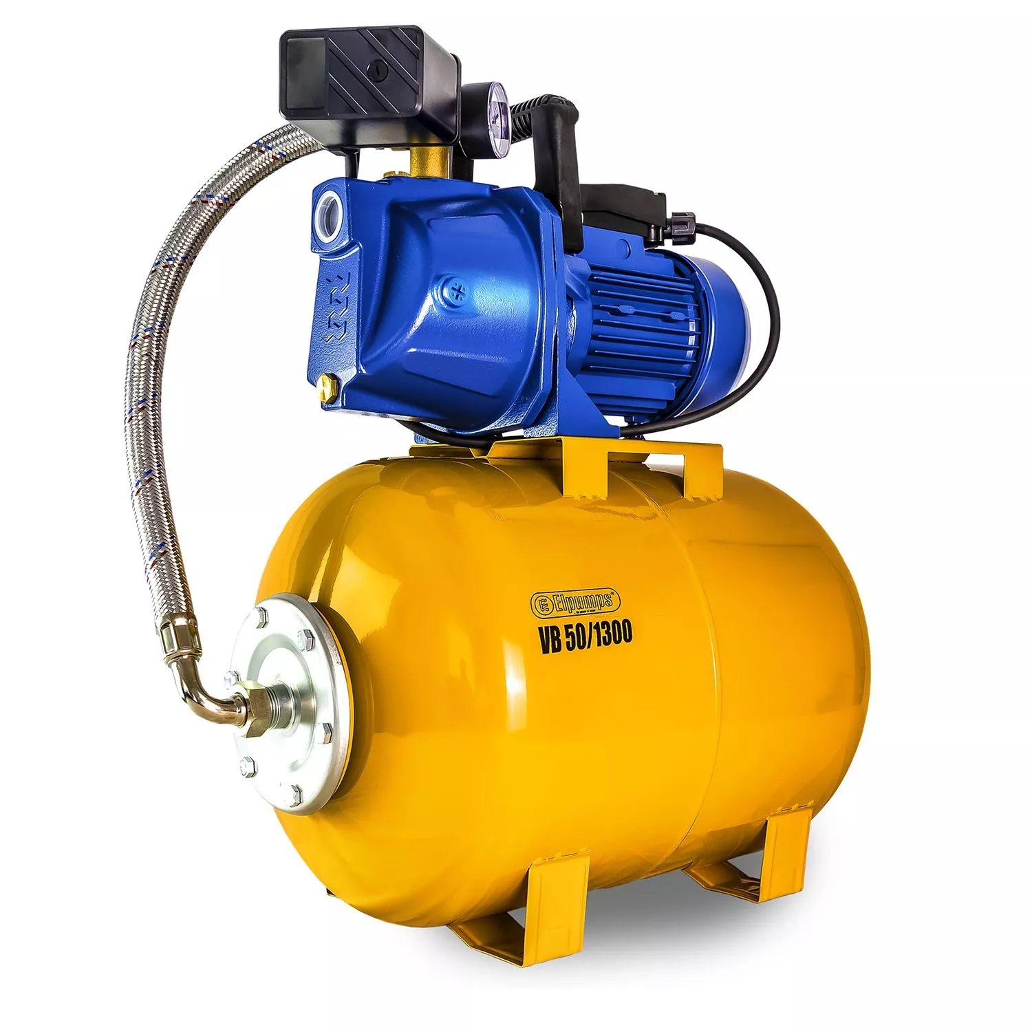 VB 50/1300 Grupo de presión, 1300 W, 5.400 l/h, 4,7 bar, 50 L