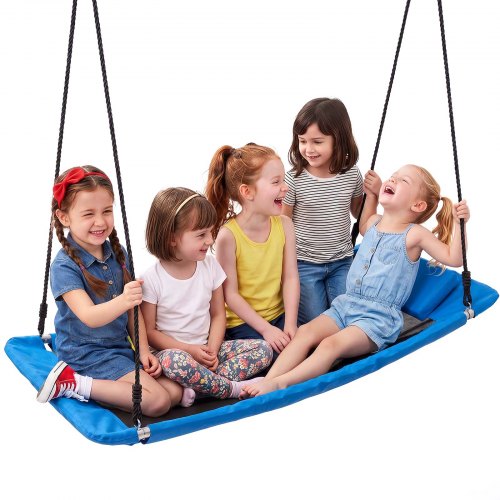 VEVOR Asiento de columpio rectangular de 77 x 149 cm, azul