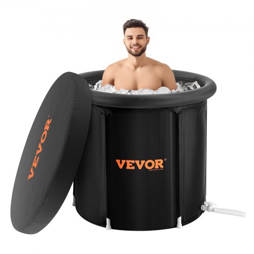 VEVOR Bañera de hielo portátil para exterior 398 L, 85 x 75 cm
