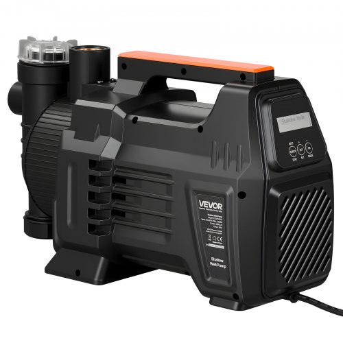 VEVOR Bomba de Chorro Electrónica de PP para Pozos Poco Profundos 1300 W 230 V