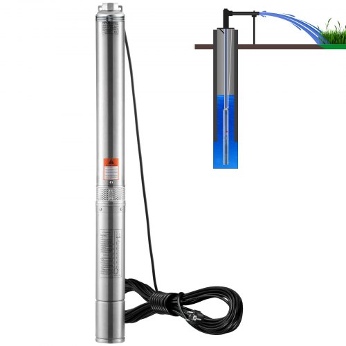 VEVOR Bomba Sumergible para Pozo Profundo